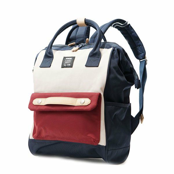 moz ZZCI-07L 軽量がま口バックパック（トリコロール・サイズ：17L）モズ　ZZCI-07L[103504745] 返品種別A【SALE商品】