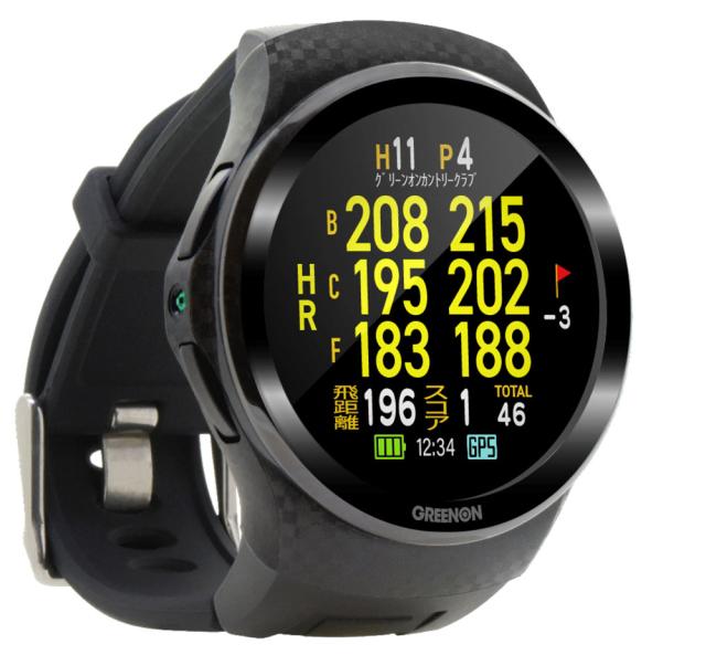 グリーンオン G019 ザ・ゴルフウォッチ A1-IIIGREENON　THE GOLF WATCH A1III[G019グリンオン] 返品種別A【SALE商品】