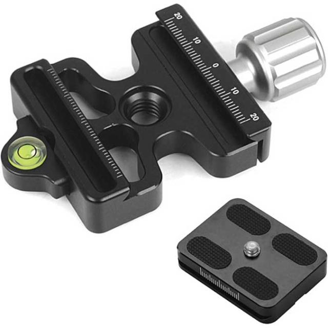 レオフォト DC-50 クイックリリースクランプ「DC-50+BPL-50」Leofoto[DC50LEOFOTO] 返品種別A