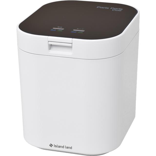 シマ株式会社 PPC-11-BK 生ごみ減量乾燥機　ブラックIsland Land PARIS PARIS Cue（パリパリキュー）[PPC11BK] 返品種別A