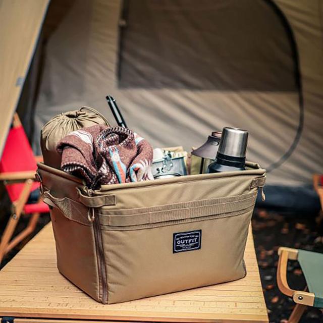 テントファクトリー OUTFIT TFOF-SHCON-42 GYB セミハードコンテナ（グレイブラック）[AUTOFSHCON42GYB] 返品種別A テントファクトリー OUTFIT TFOF-SHCON-42 GYB セミハードコンテナ