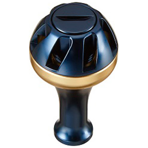 SLPワークス SLPW アルミラウンドノブ S (ネイビーブルー・ゴールド) SLP-WORKS Sサイズ交換可 ハンドルノブ SLPWA083返品種別A 4,333円