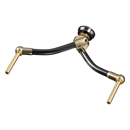 SLPワークス SLPW カーボンライトダブルハンドル ゴールド 102mm 00082322返品種別A