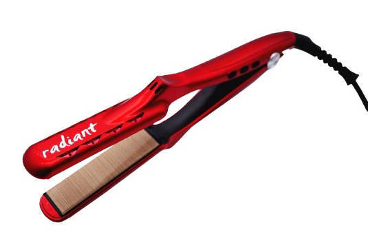 radiant ストレートヘアアイロン レッド 9mm Amazon.co.jp: ラディアント 28mm ヘアアイロン ストレート プロ