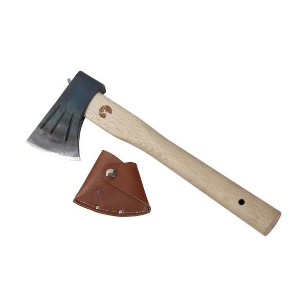 キャプテンスタッグ UM-8 ハンドアックス ストレート330 (レザーカバー付)CAPTAIN STAG[UM0008キヤプテンスタツグ] 返品種別A