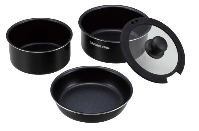 キャプテンスタッグ UH-4120 CAPTAIN STAG Easy コンパクトクッカーセット[UH4120キヤプテンスタツグ] 返品種別A