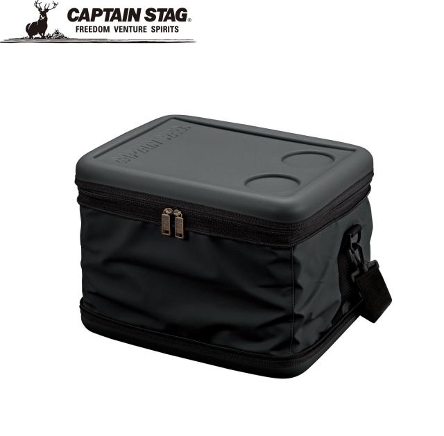 キャプテンスタッグ UE-644 スーパーコールドクーラーバッグ 25L(マットブラック)CAPTAIN STAG[UE644キヤプテンスタツグ] 返品種別A