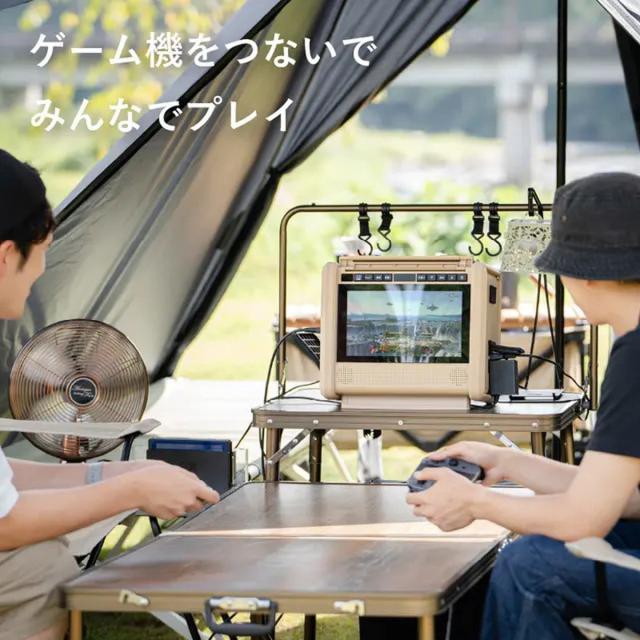 キャプテンスタッグ ポータブル電源　518Wh　ACコンセント2口　USB-C出力搭載(ベージュ) UW-4511(キヤプテンスタツグ)返品種別B_14
