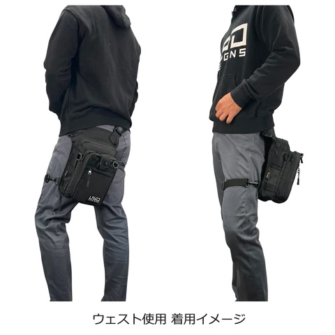 LSD エギングバッグライトプロ(コーデュラコヨーテブラウン) エギング