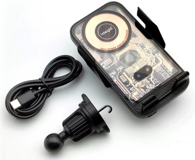 アークス X-342(AXS) 車載用 スケルトン スマホホルダー ワイヤレス