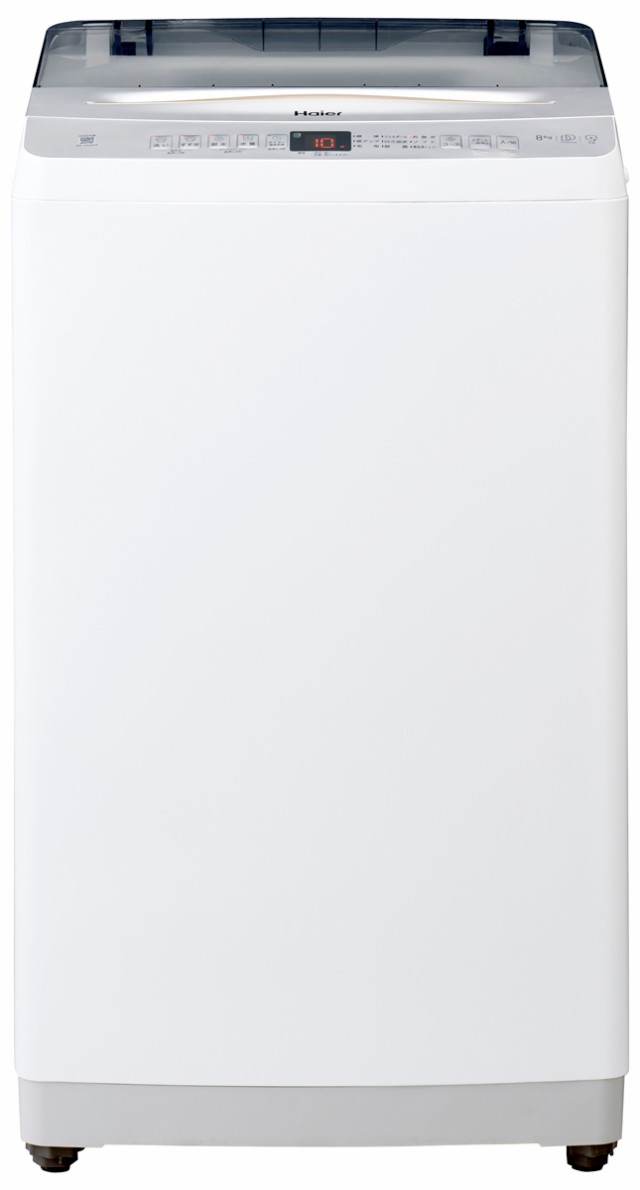 ハイアール JW-UD80A-W 8.0kg 全自動洗濯機 ホワイトhaier[JWUD80AW