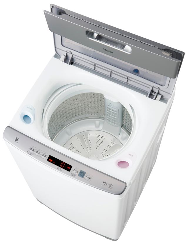 ハイアール JW-HD100A-W 10.0kg 全自動洗濯機　ホワイトhaier[JWHD100AW] 返品種別A