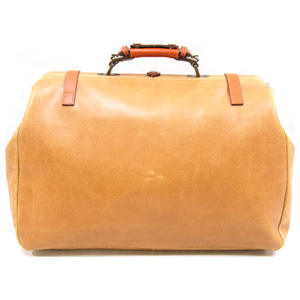 木和田 1484-24 レトロOPダレスボストンバッグ（キャメル）KIWADA