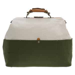 木和田 1592-53 木綿屋五三郎 帆布コンビダレスボストン（キナリ