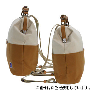 木和田 4978-53 木綿屋五三郎 帆布コンビリュック（キナリ×カーキ