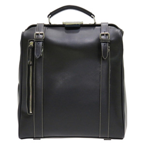 木和田 5016-01 パトリックダレスビジネスリュック 縦型（ブラック）KIWADA[501601] 返品種別B