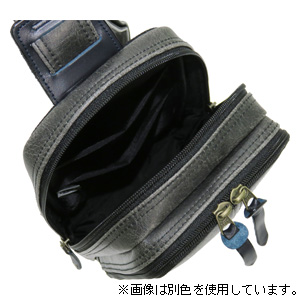 木和田 4977-60 レトロ ボディバッグ（ネイビー）KIWADA[497760] 返品種別B