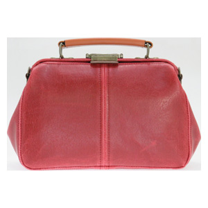 木和田 3884-10 レトロ ダレスポーチ（レッド）KIWADA[388410] 返品種別B