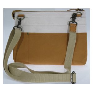 木和田 4979-24 木綿屋五三郎 サコッシュ 小（キャメル）KIWADA[497924