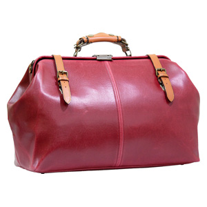 木和田 1485-10 レトロダレスボストンバッグ（レッド）KIWADA[148510] 返品種別B