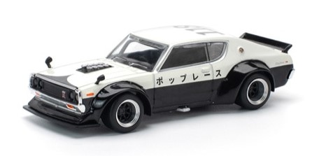 POP RACE 1/64 スカイライン GT-R V8 ドリフト (ケンメリ) - NPA