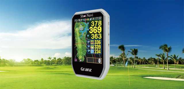 ショットナビ GRANZ-B GPSゴルフナビ Granz(ブラック)ShotNavi　グランツ　ハンディタイプ[GRANZBシヨツトナビ] 返品種別A