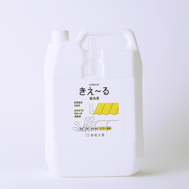環境大善 D-KSN-4LT きえ〜る 室内用 詰替 4000ml Dシリーズ[DKSN4LTキエル] 返品種別B