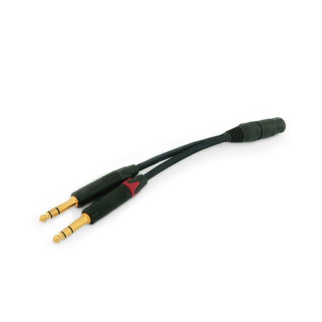 マイテック MTK-BAL-HEAD-ADPTR バランスヘッドホンケーブルアダプター【 2x6.3mm ⇒ 4pin XLR】MYTEK[MTKBALHEADADPTR] 返品種別A 23,522円