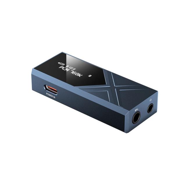 フィーオ FIO-KA17-L USB DAC内蔵ヘッドホンアンプ（ブルー）FiiO 