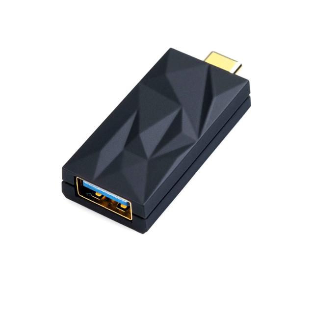 サイレントパワー USBノイズフィルター【USB-C（オス） ⇒ USB-A（メス）】《iSilencer+》 Silent Power SLP-ISILENCERP-CA返品種別A