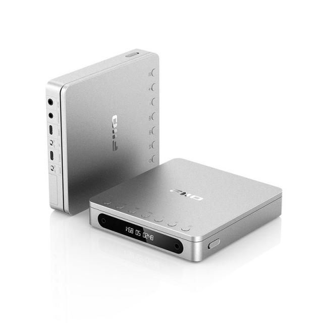 フィーオ FIO-DM13BT-S Bluetooth対応ポータブルCDプレーヤー（Silver）FIIO　DM13 BT[FIODM13BTS] 返品種別A_1