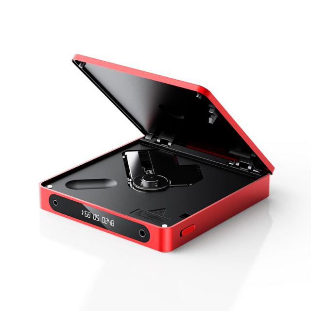 フィーオ FIO-DM13BT-R Bluetooth対応ポータブルCDプレーヤー（Red）FIIO　DM13 BT[FIODM13BTR] 返品種別A_2