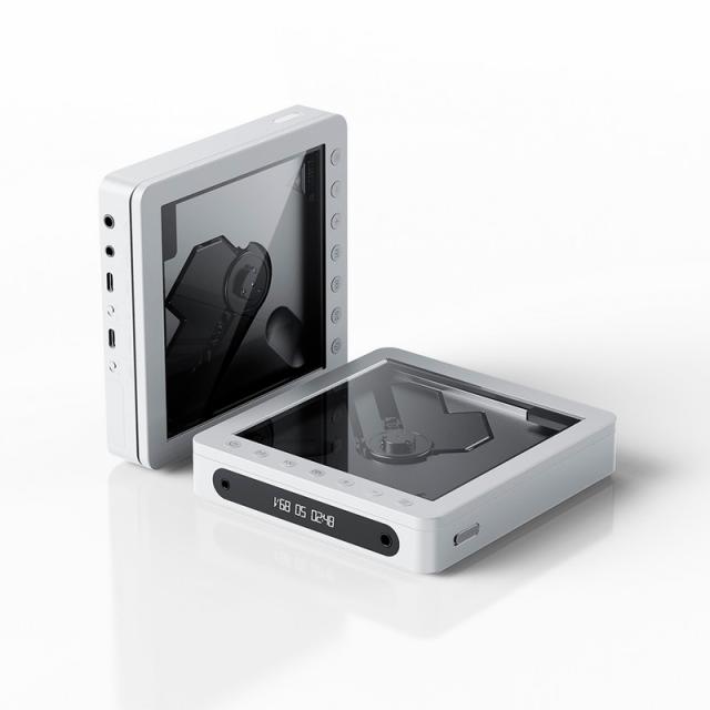 フィーオ FIO-DM13BT-T Bluetooth対応ポータブルCDプレーヤー（Transparent）FIIO　DM13 BT[FIODM13BTT] 返品種別A_1