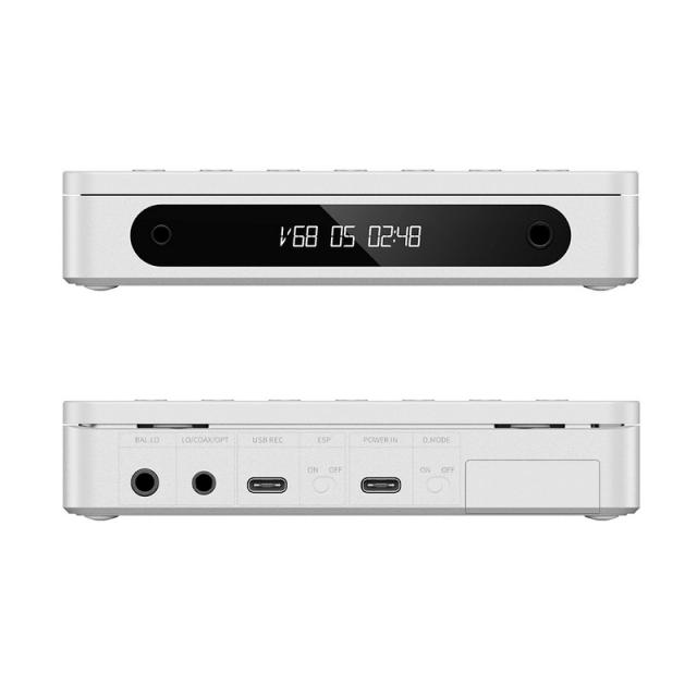 フィーオ FIO-DM13BT-T Bluetooth対応ポータブルCDプレーヤー（Transparent）FIIO　DM13 BT[FIODM13BTT] 返品種別A_3