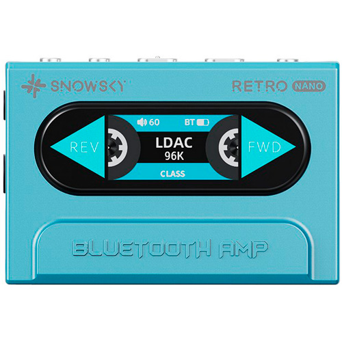 フィーオ FIO-SSRETRONANO-L Bluetoothアンプ（ブルー）《RETRO NANO》FiiO Snowsky[FIOSSRETRONANOL] 返品種別A