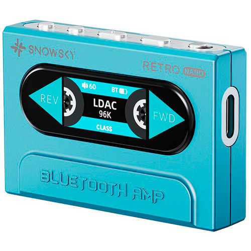 フィーオ FIO-SSRETRONANO-L Bluetoothアンプ（ブルー）《RETRO NANO》FiiO Snowsky[FIOSSRETRONANOL] 返品種別A