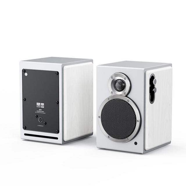 フィーオ FIO-SA1-W Bluetooth対応デスクトップスピーカー【ペア】（ホワイト）FiiO　SA1 White[FIOSA1W] 返品種別A_1