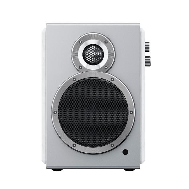 フィーオ FIO-SA1-W Bluetooth対応デスクトップスピーカー【ペア】（ホワイト）FiiO　SA1 White[FIOSA1W] 返品種別A_2