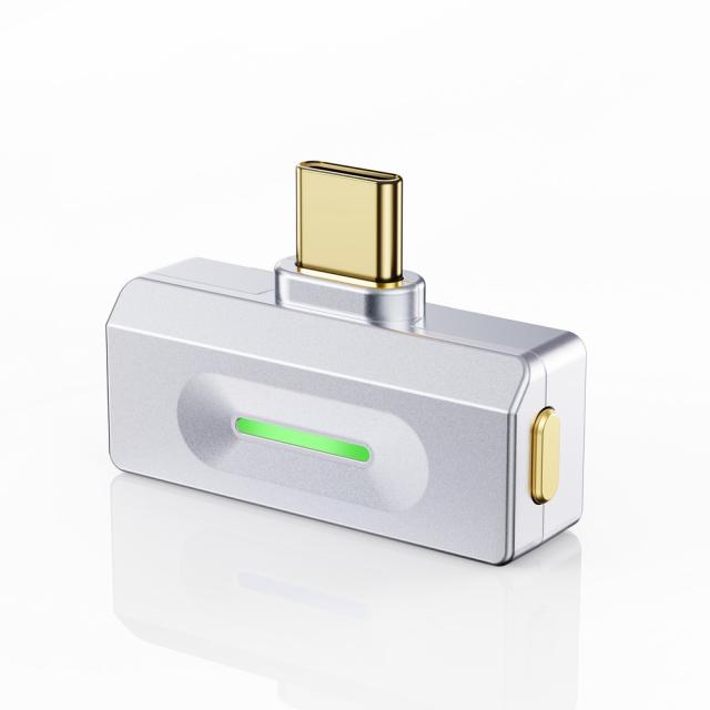 フィーオ FIO-AIRLINK-S Bluetoothトランスミッター（シルバー）《AIR LINK》FiiO[FIOAIRLINKS] 返品種別A