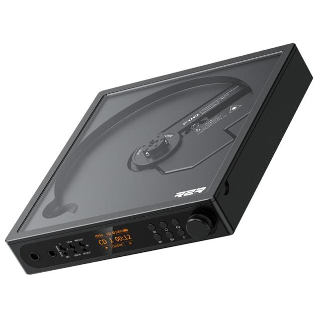 フィーオ FIO-DM15R-B Bluetooth対応ポータブルCDプレーヤー（ブラック）FiiO　DM15 R2R Black[FIODM15RB] 返品種別A
