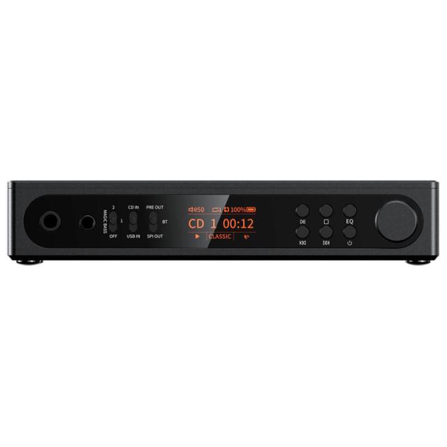 フィーオ FIO-DM15R-B Bluetooth対応ポータブルCDプレーヤー（ブラック）FiiO　DM15 R2R Black[FIODM15RB] 返品種別A_1