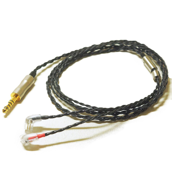 ビスパ BSP-HPCL-SDTREPU5 ヘッドホンリケーブル（1.2m）【2P-PRO(qdcタイプ)⇔4.4mm5極】Bispa《玲-Rei》[BSPHPCLSDTREPU5] 返品種別A
