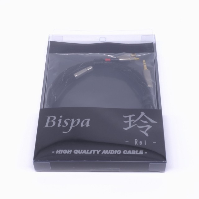 ビスパ ヘッドホン用リケーブル（1.4m）【A2DC⇒3.5mm3極ステレオミニプラグ】 Bispa 《玲-Rei-》 BSP-HPCL-SDTRHPLRAM返品種別A