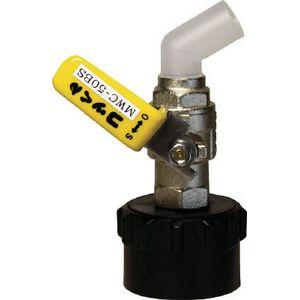 ミヤサカ工業 MWC-50BSY-VITON コッくんBタイプ（Φ50用）バイトン仕様 レバー黄[MWC50BSYVITON] 返品種別B
