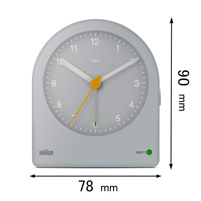 ブラウン 目覚まし時計BRAUN Analog Alarm Clock BC22G[BC22G] 返品種別A