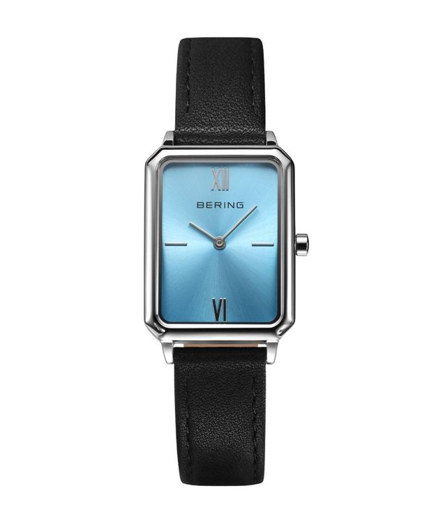 BERING 【国内正規品】Rectangle Leather クオーツ　ユニセックスタイプ 17423-408返品種別B