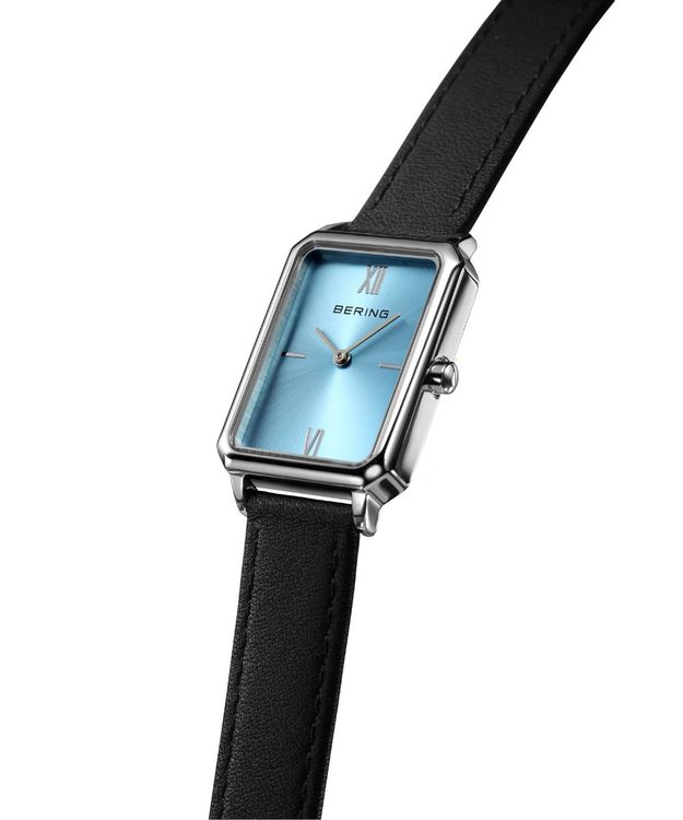 BERING 【国内正規品】Rectangle Leather クオーツ　ユニセックスタイプ 17423-408返品種別B_1