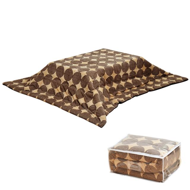 B．Bファニシング こたつ掛けふとん（245×205cm　ブラウン） UKKN0165FABRN返品種別A