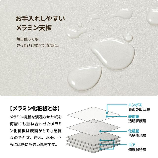 B.Bファニシング NKRC0351MOLGY Noko 3段ラック 幅90(ライトグレー)[NKRC0351MOLGY] 返品種別A_8