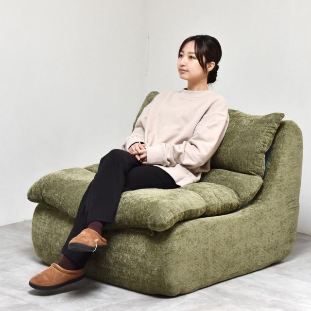 B.Bファニシング ONSF0412FAGRN 1人掛けソファ WARM 70s（グリーン）[ONSF0412FAGRN] 返品種別A